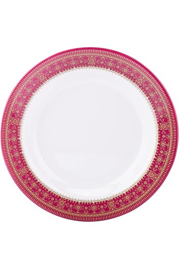 AKDC M/Mine Soup Plate L(25cm) xW(25cm) xH(3cm) White And Pink