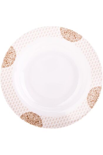 AKDC M/Mine Soup Plate L(20cm) xW(20cm) xH(3cm) White