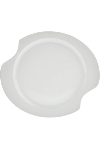 Symphony Waisted Plate, 30 Cm - White
