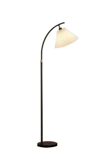 sharpdo مصباح أرضي LED لغرفة المعيشة وغرفة النوم الحديثة بثلاثة ألوان قابلة للتعديل بقوة 12 وات