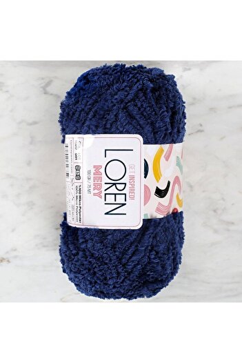 Loren Mery Petrol Blue Πλεκτό Σχοινί - M417 - 34322