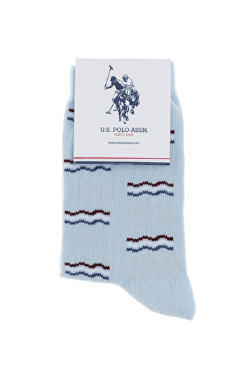 U.S. Polo Assn. Erkek Çocuk 3'lü Soket Çorap 50299299-VR003