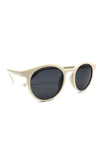 Polo Exchange Cream Round Polo Exchange Sunglasses