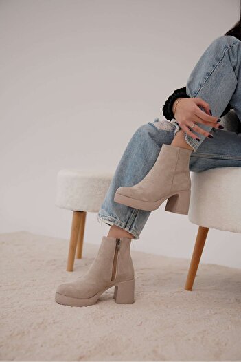 öz se shoes Γυναικείες μπότες με τακούνι POLA Platform