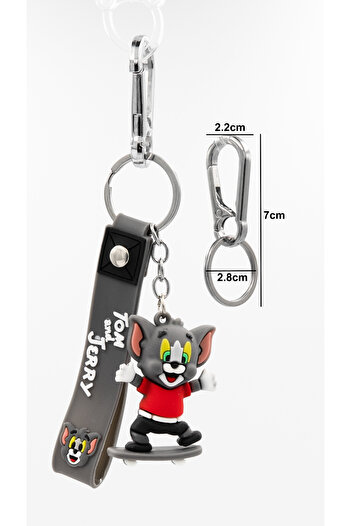 shop 3D Rubber Keychain and Bag Tussage with Tom Character