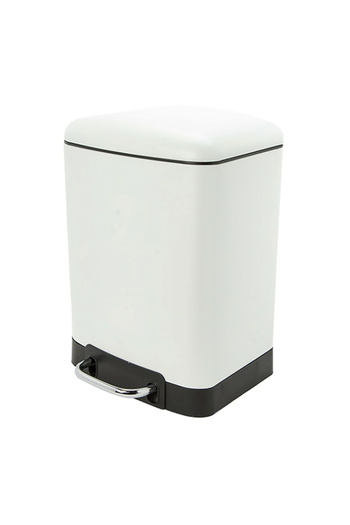 Five Simply Smart High Quality Metal Ariane Garbage Pedal Bin 6Liter