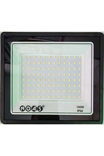 Noas Led 100 Watt Ultra Slim Led Projektör Beyaz ( 2 Adet )