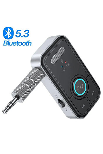 Kebidumei BT 5.3 T67 Bluetooth 5.3 Transmitter Receiver Adapter Wireless Audio For Car Music Headphone Speaker