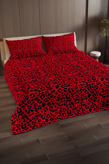 MonoHome Pique Set Cotton Double Jacquard Woven Bedspread Baroque Design