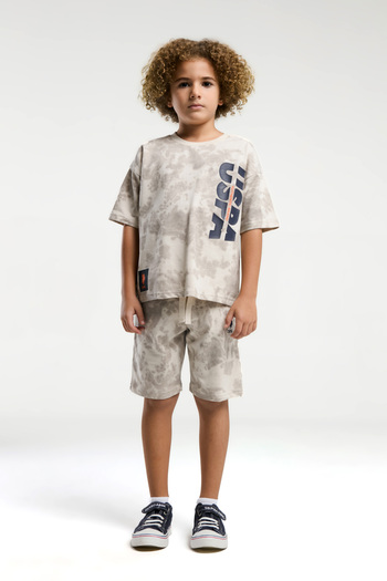 U.S. Polo Assn. U.S. Polo Assn. Boy's Licensed T-Shirt Bermuda Bottom Top Set
