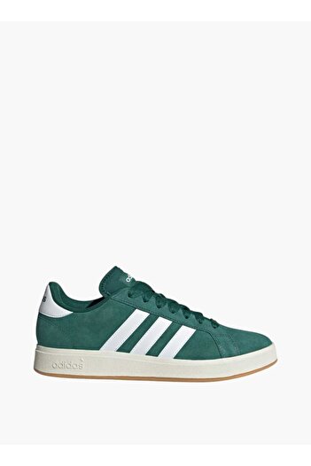 adidas Men's Logo Detail Sneakers with Lace-Up Closure - GRAND COURT BASE