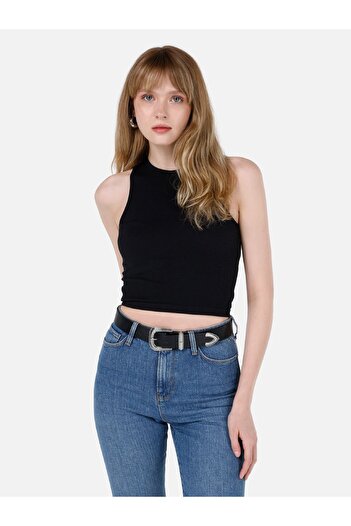 Colin's Slim Fit Women's Black Undershirt Cl 1068572