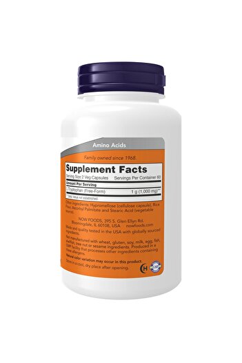 Now Foods Supplements, L-Tryptophan 500 mg, Encourages Positive Mood*, Supports Relaxation*, 120 Veg Capsules
