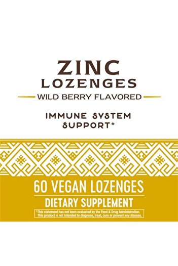 Nature's Way Zinc Natural Berry - 60 Lozenges