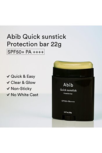 Abib Quick Sunstick Protection Bar Spf 50+ 22 g