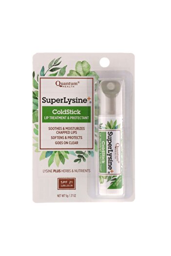 Quantum Super Lysine + ColdStick Lip Protectant & Treatment - 0.18 oz