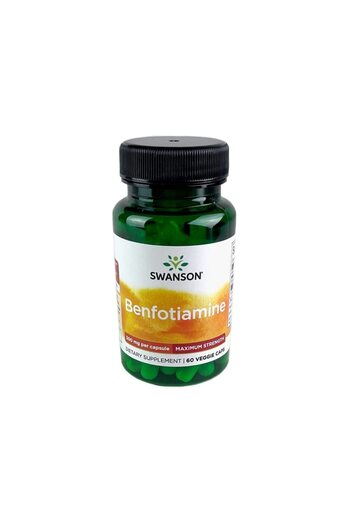 SWANSON Benfotiamine - Maximum Strength, 300 mg 60 Veg Caps