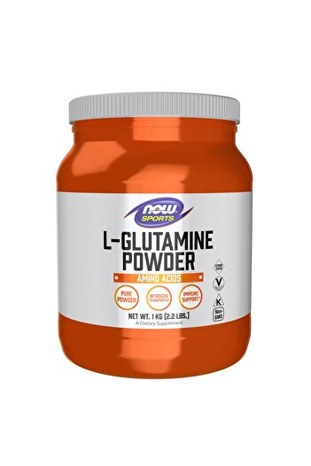 Now Foods Sports Nutrition, L-Glutamine Pure Powder, Nitrogen Transporter*, Amino Acid, 35.3-Ounce