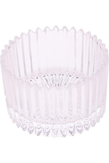 AKDC Glass Candy Pot L(6Cm) Xw(6Cm) Xh(9Cm) Transparent