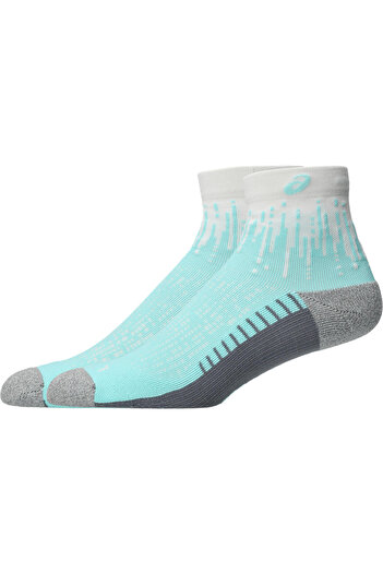 Asics Performance Run Sock Quarter Unisex Mavi Koşu Çorabı 3013a980-401
