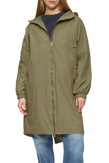 QS by s.Oliver Outdoor Coat, Two Ways Zip, Canvas, Casual