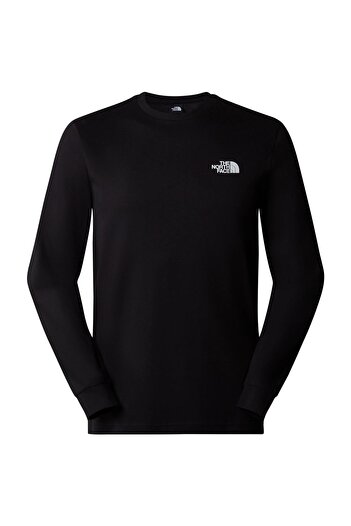 THE NORTH FACE Μαύρο-XL ανδρικό μπλουζάκι - L/S BOX NSE, NF0A87NNJK31
