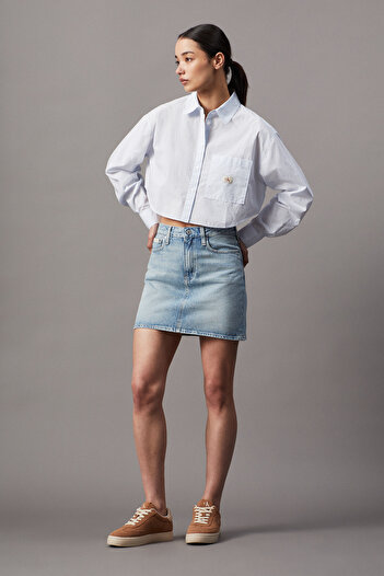 Calvin Klein SZABÁLYOZÁS MINI SKIRT