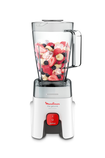Moulinex Blender | 1.75L | Plastic Jar | 500W | Grinder | White