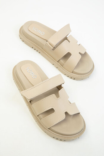 SOHO Beige Women's Slipper 19194