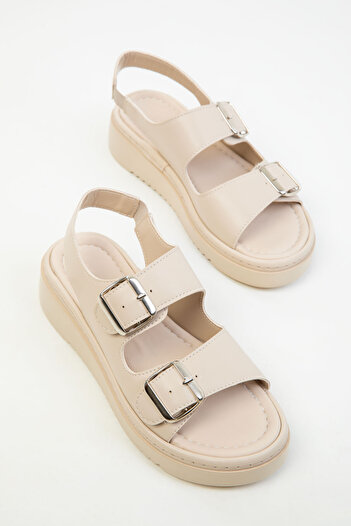 SOHO Beige Women's Sandals 20336
