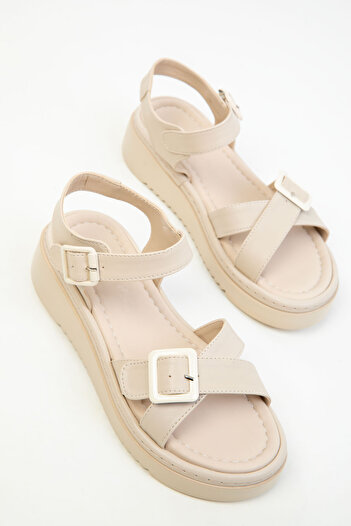 SOHO Beige Women's Sandals 20340
