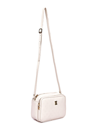 Pierre Cardin Ecru Floater Women's Shoulder Bag 05Po25Y1882