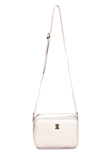 Pierre Cardin Ecru Floater Women's Shoulder Bag 05Po25Y1882