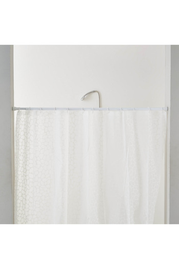 erorex Granta Extendable Shower Curtain Pole - 130x240 cm