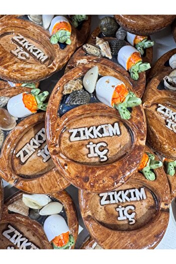 ATÖLYE SAİT Zıkkım Inner Espirili Ash Tray
