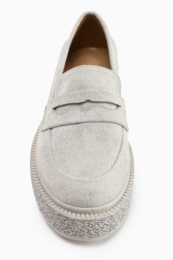 Limoya Bojan Gray Suede Thick Sole Casual Women's Shoes