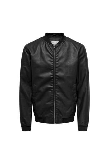 Only & Sons Asher Men's Black Jacket ( 22028557 -B)