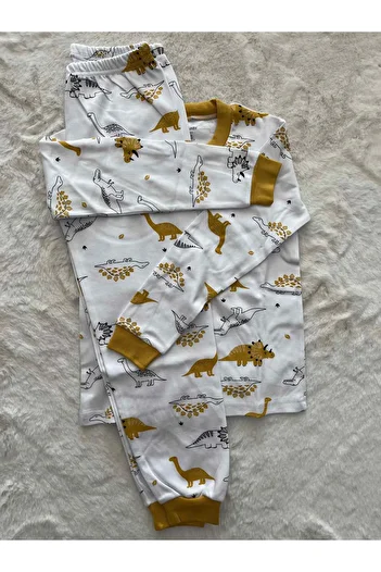 Seçkin Baby Dinosaur Patterned Pajama Set