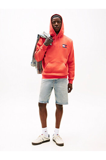 Tommy Hilfiger Tjm Reg Essentıal Flag Hood Ext