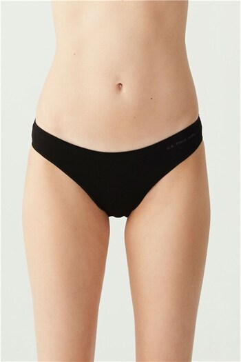 U.S. Polo Assn. Women's U.S. Polo Assn 67006 Li Bristle Elastic Slip Black/Tan/White