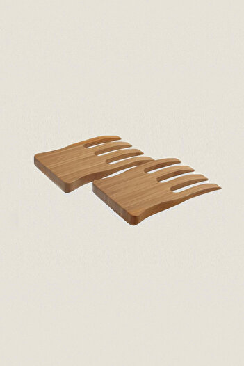 Yazz Atelier Bamboo Salad Serving Fork