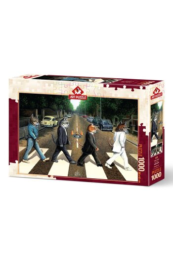 Art Puzzle 5193 Art Puzzle Cat Road 1000 Piece Puzzle