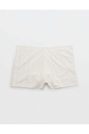 AMERICAN EAGLE Aerie Cable Lace Boyshort Underwear