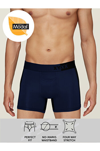 XYXX By Styli Colorblock Modal Stretch Trunks with Branding