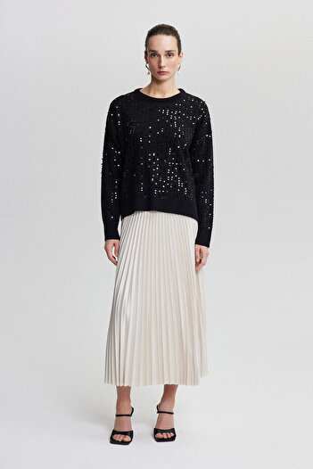 Touché Privé Knitwear Sequin Sweater