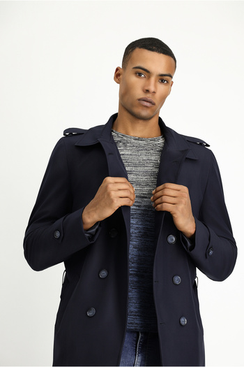 Kiğılı Double Breasted Top Coat & Trench Coat