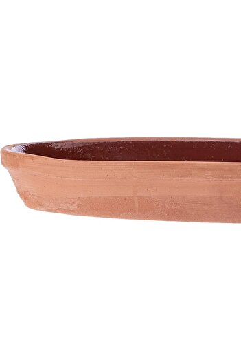 AKDC Oval 12Cm X 26Cm X 3Cm Clay Colour