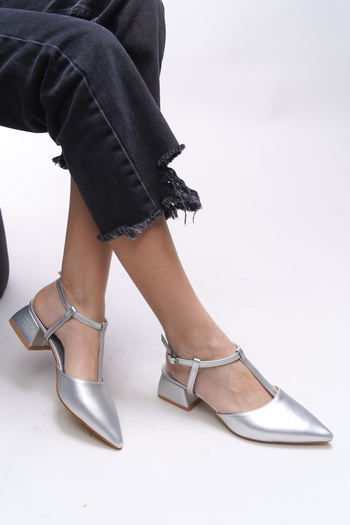 Riccon Emelkaela Women's Heeled Shoes 0012012   Silver