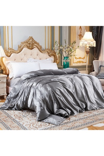 sharpdo Four-piece summer tencel quilt core cover silk quilt cover 2.0*2.2