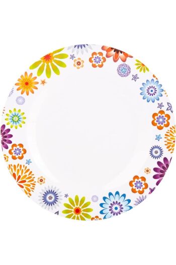 AKDC SRV FF SMALL PLATE 20CMX20CMX2CM White